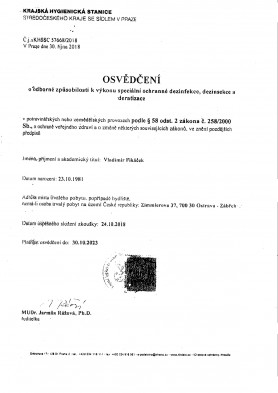 Certifikáty